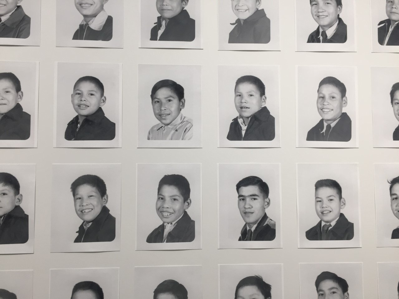 Our Fathers - Old Sun Residential School Boys Spring 1955