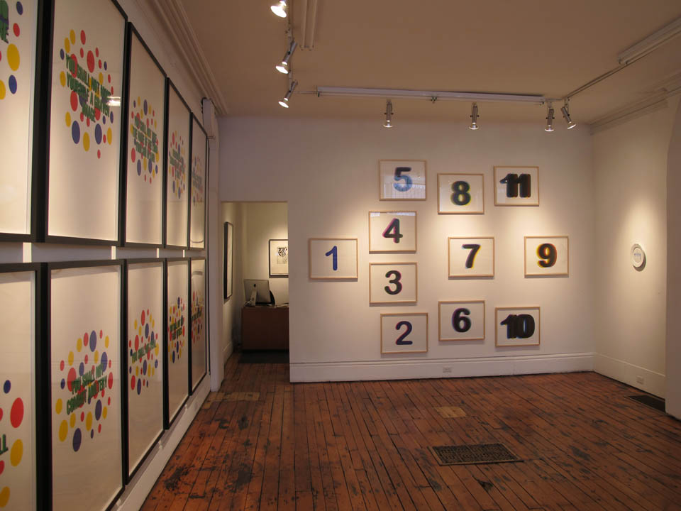 Editions, part one (installation view)