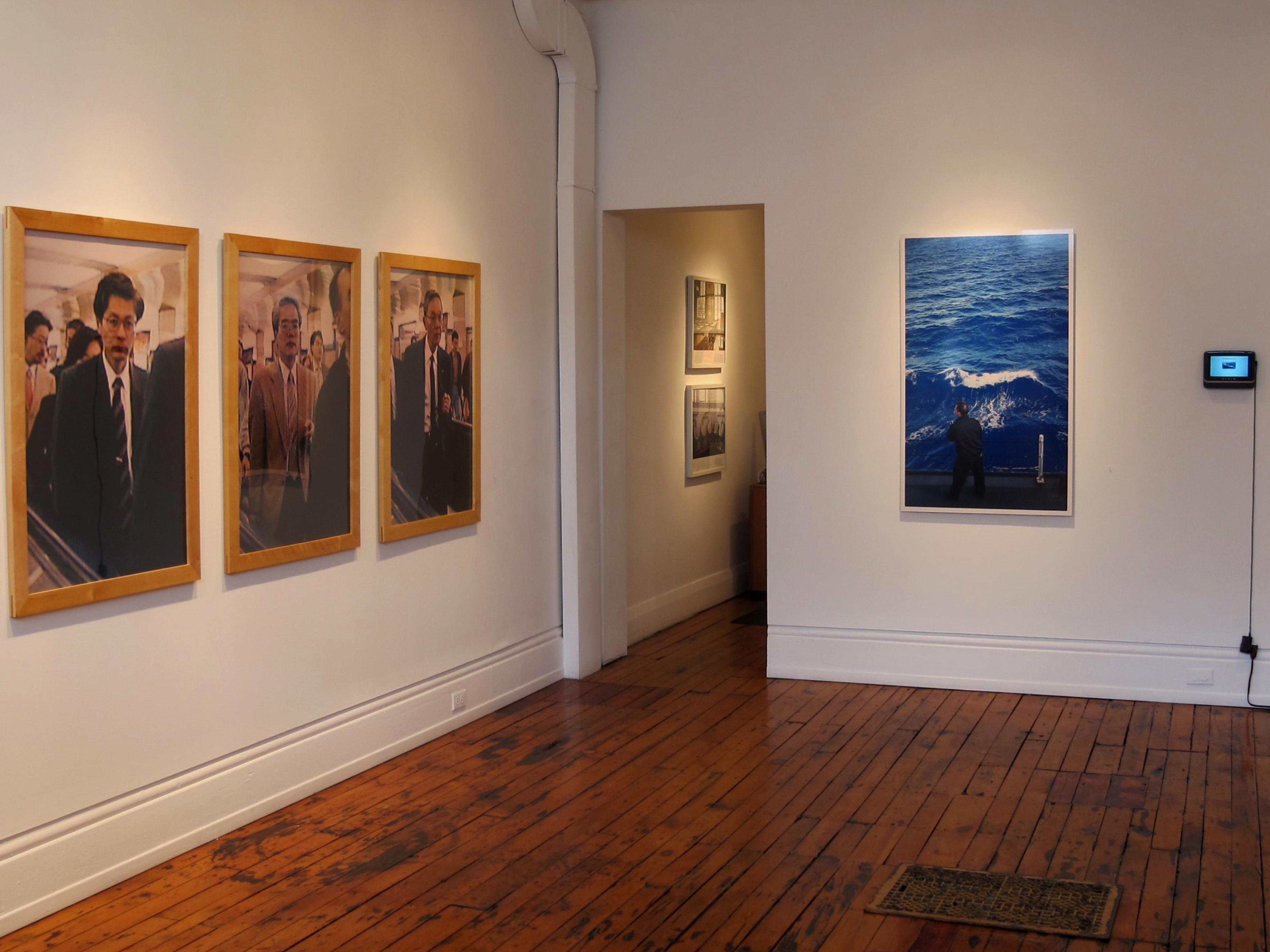 A portrait of the photographer - install shot #2