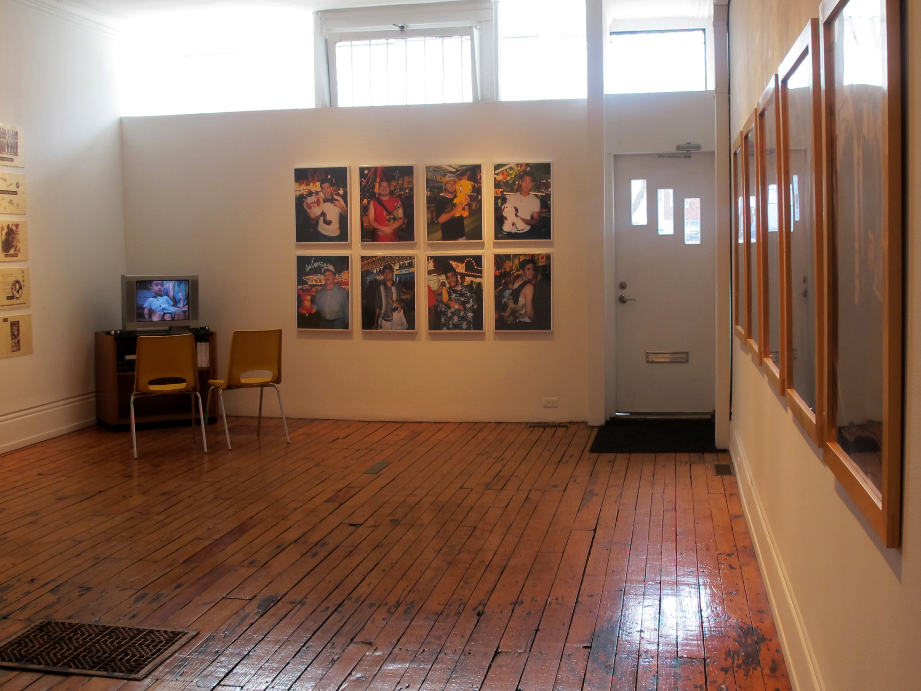 A portrait of the photographer - install shot #5