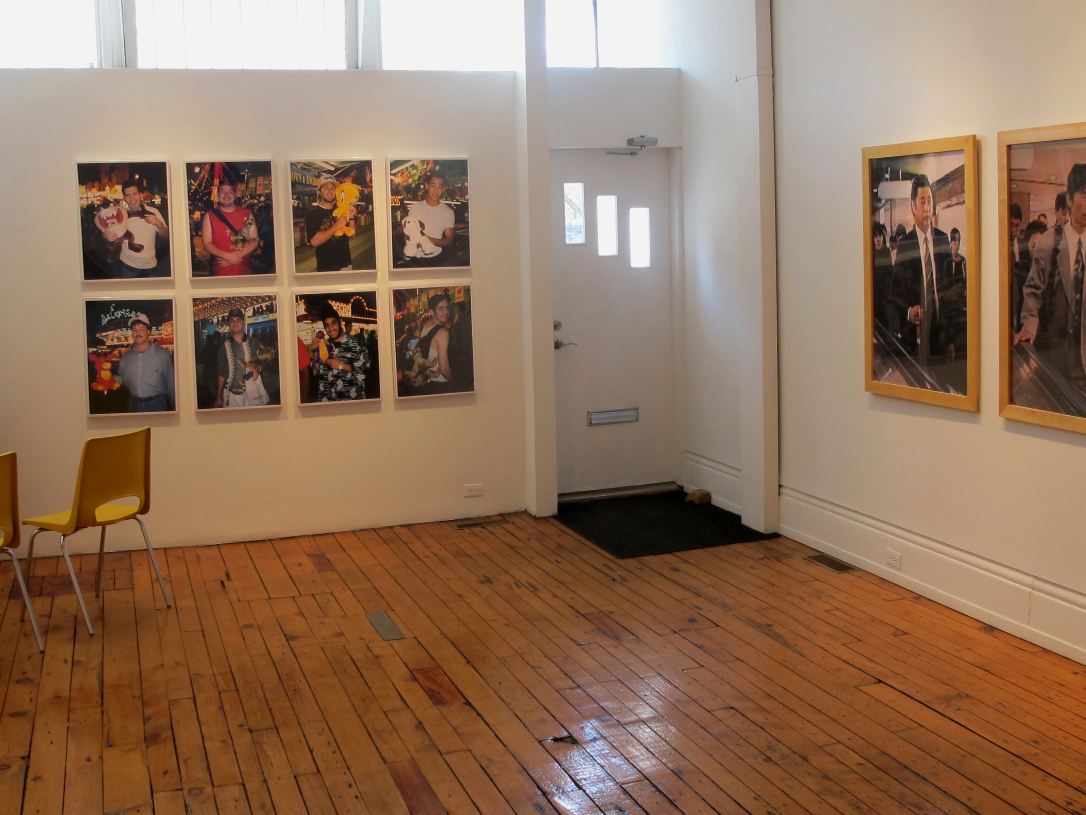 A portrait of the photographer - install shot #6