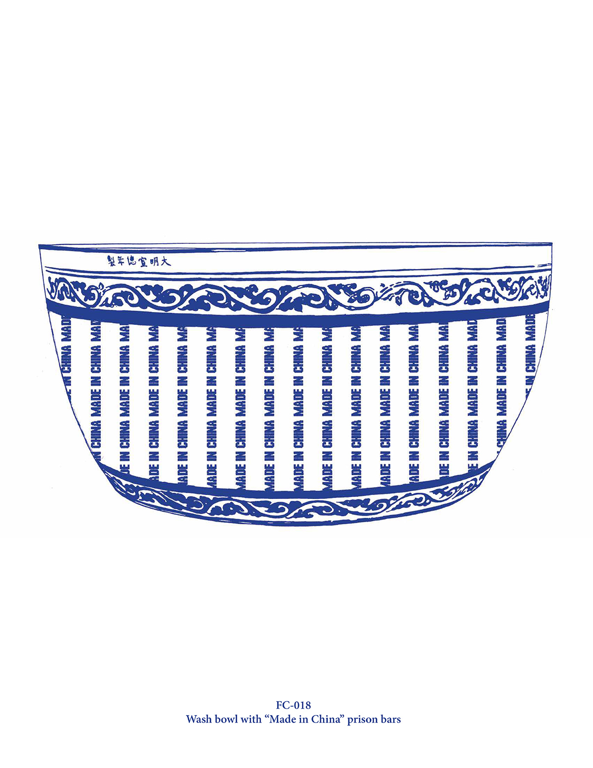 Wash bowl with 