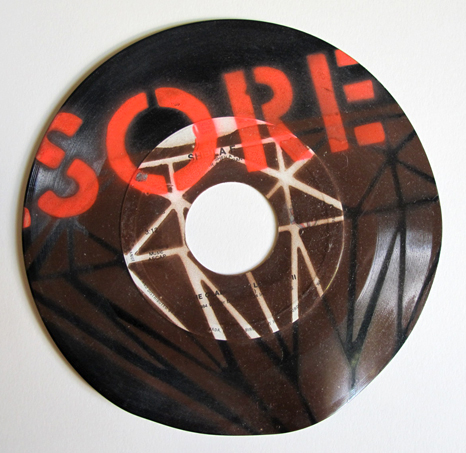 Stenciled 45