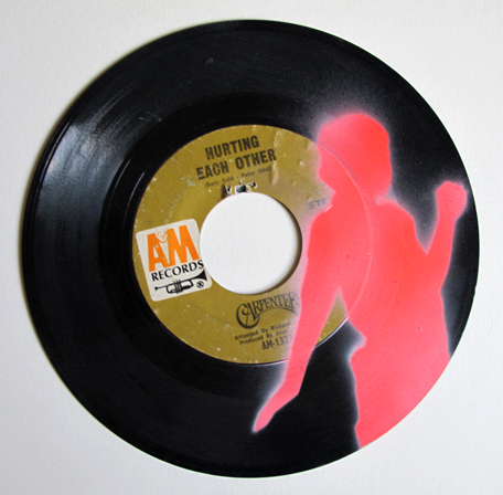 Stenciled 45