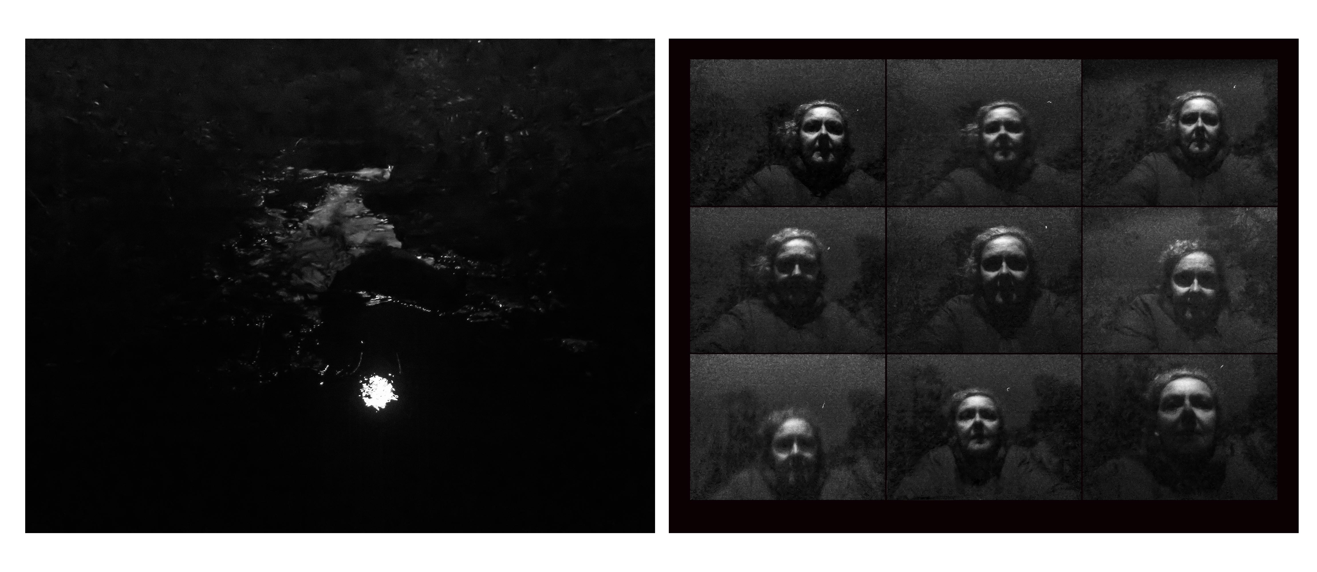 About 8 ½ Minutes  from the Sun to the Moon to the River to My Face to the Camera, Blast Hole Pond River, Newfoundland 2012