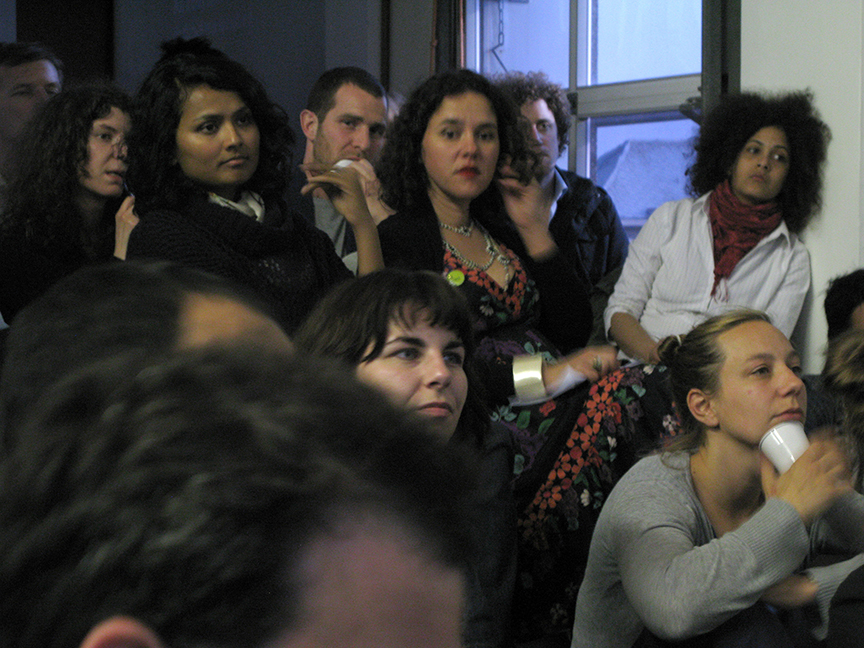 Seminar/Lecture, Jeff Wall, Willem de Rooij, Total Visibility, The artists, Witte de With, Rotterdam, 4/17/2009 2
