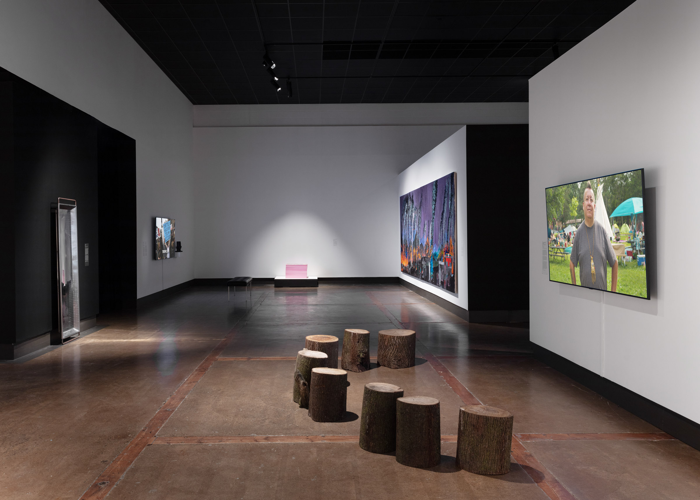 Installation view, Kitchener-Waterloo Art Gallery