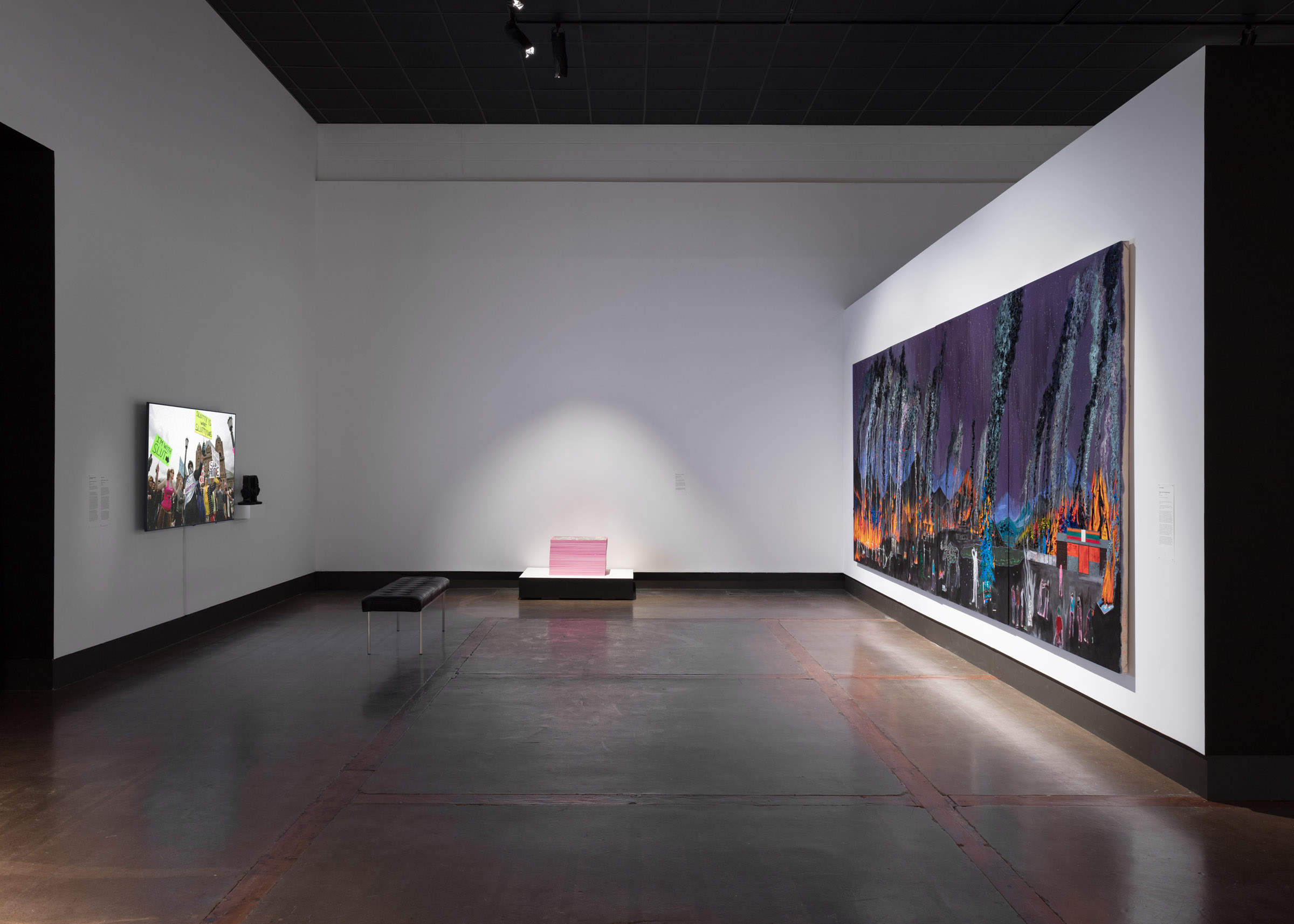 Installation view, Kitchener-Waterloo Art Gallery