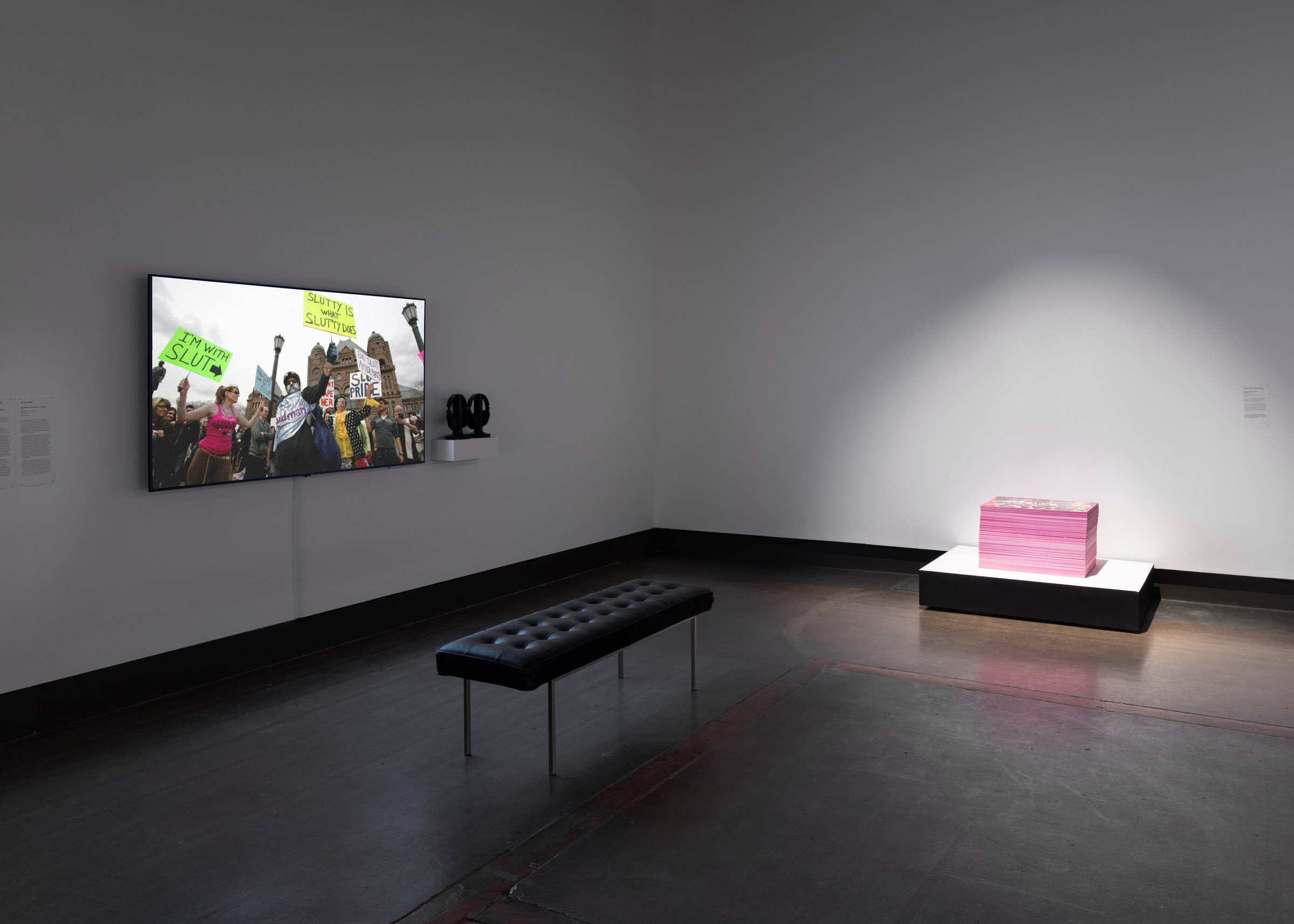 Installation view, Kitchener-Waterloo Art Gallery