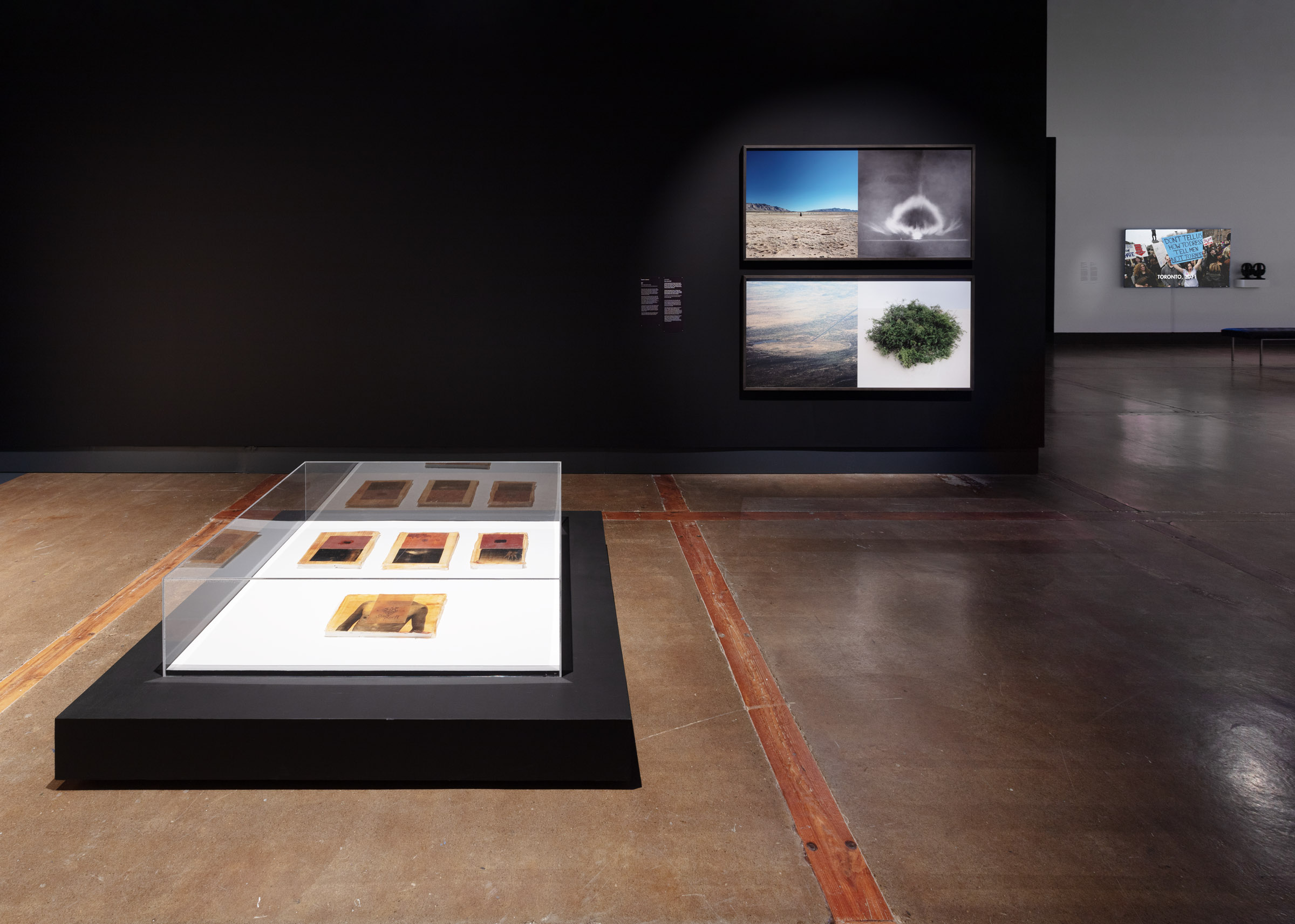 Installation view, Kitchener-Waterloo Art Gallery