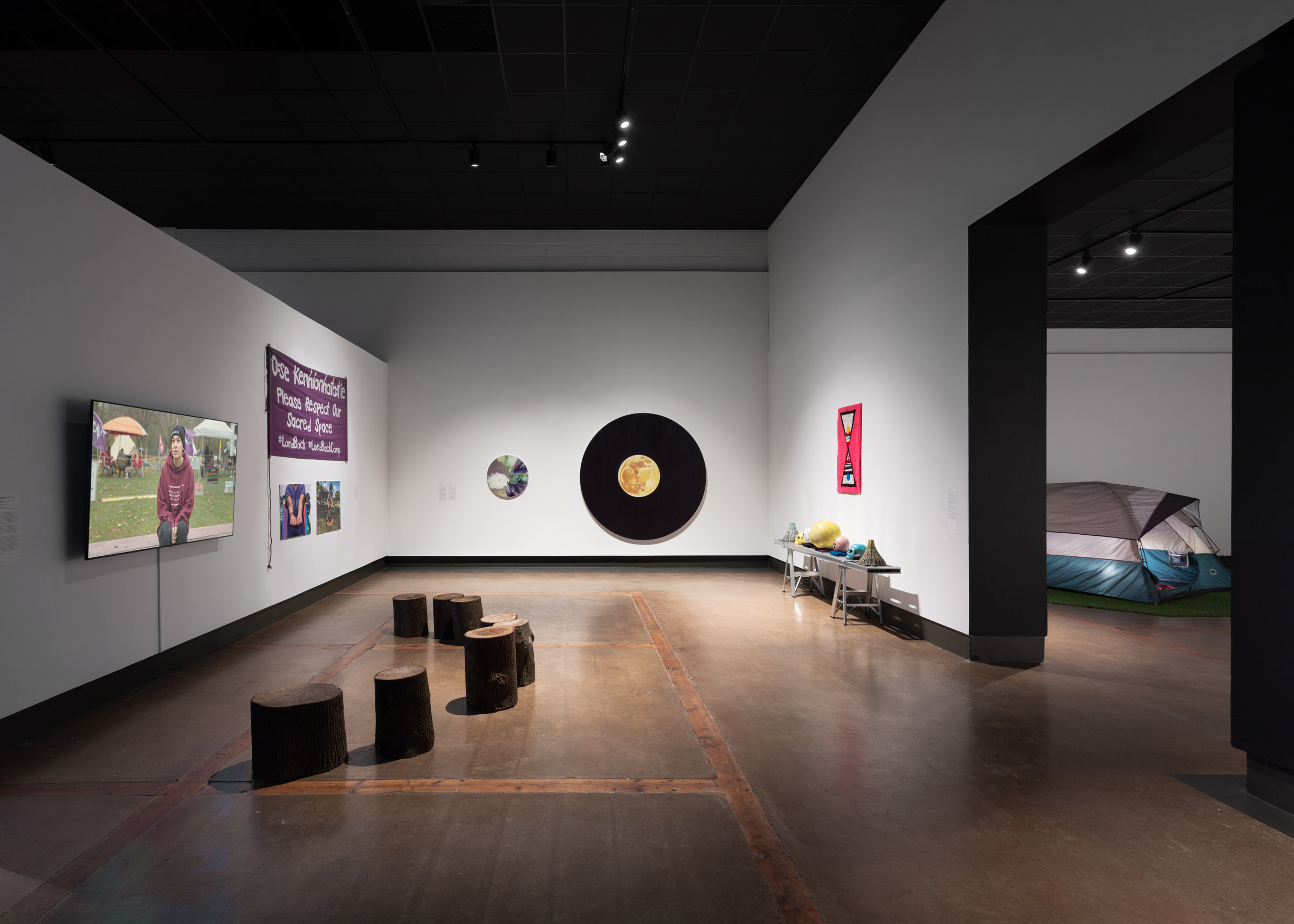 Installation view, Kitchener-Waterloo Art Gallery