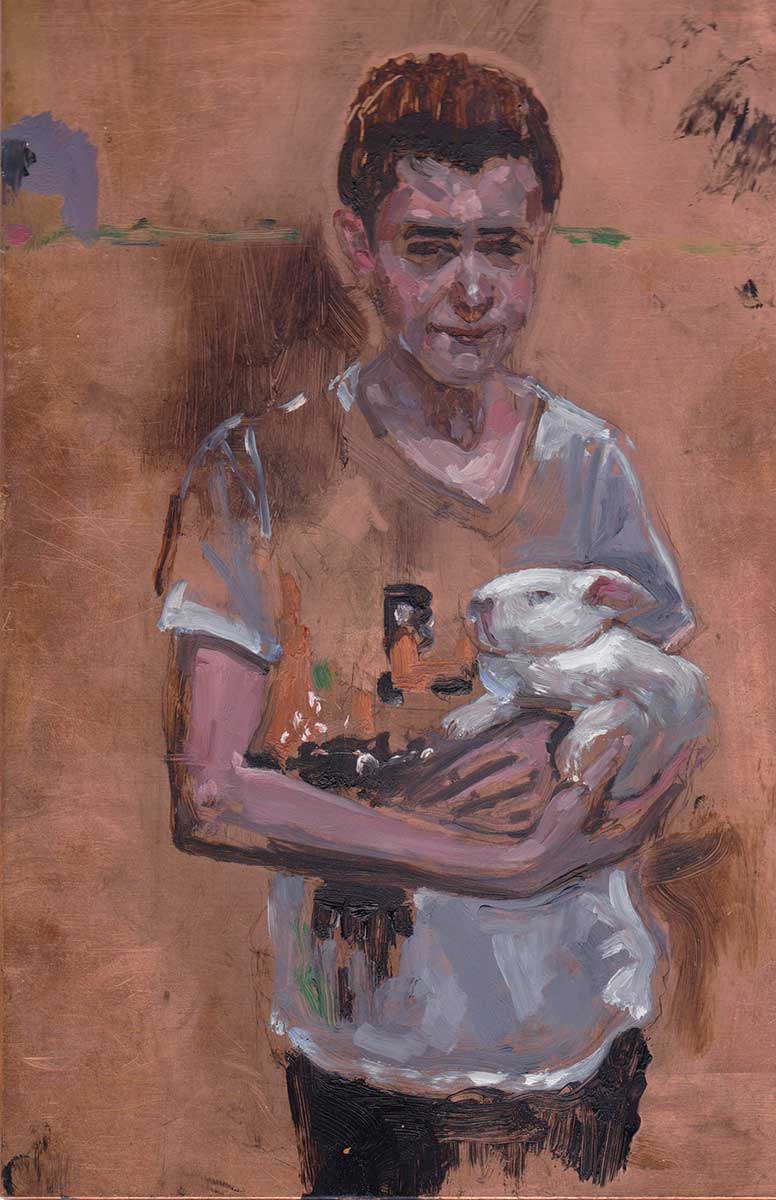 Boy with Rabbit