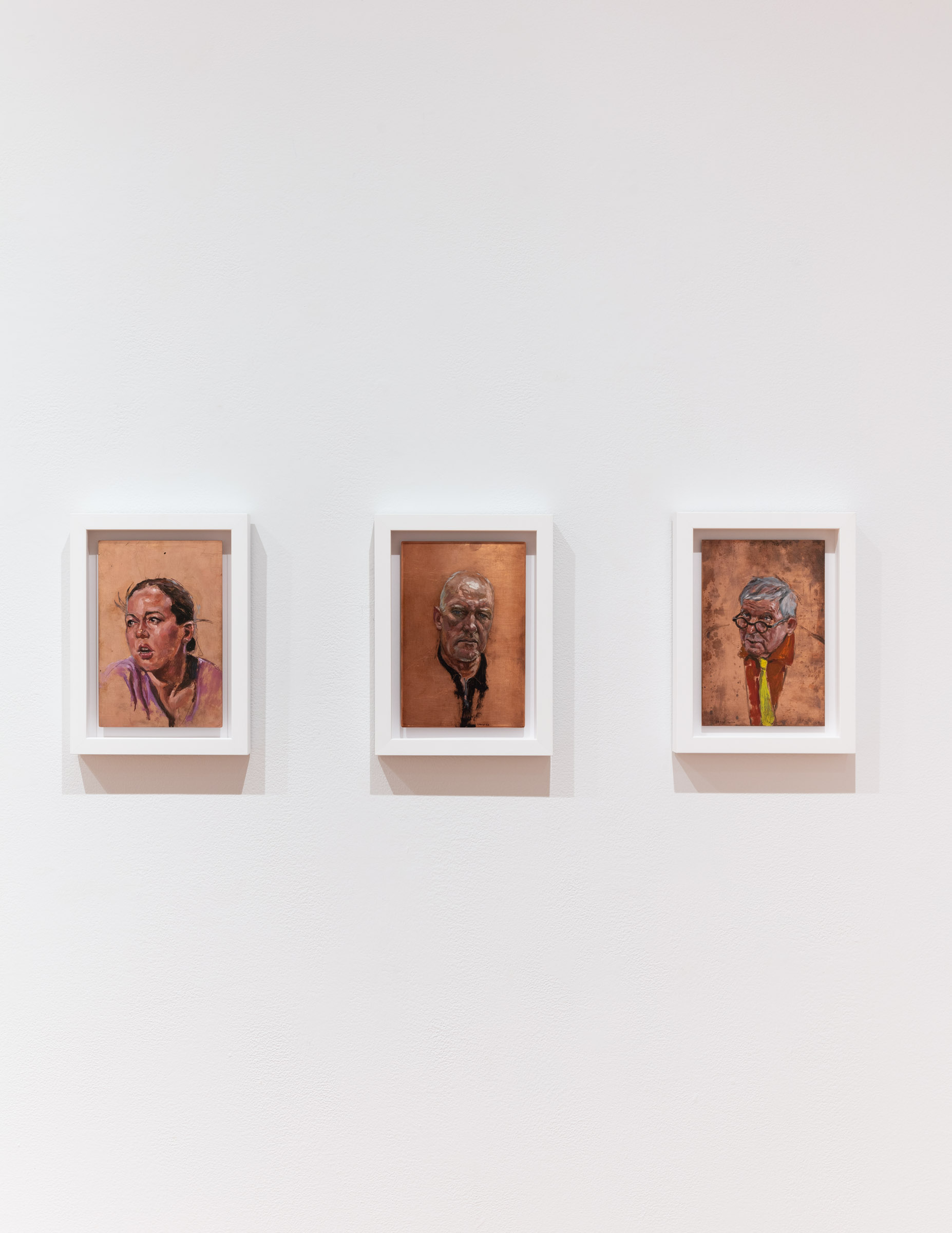 Jenny Saville, Sean Scully, David Hockney