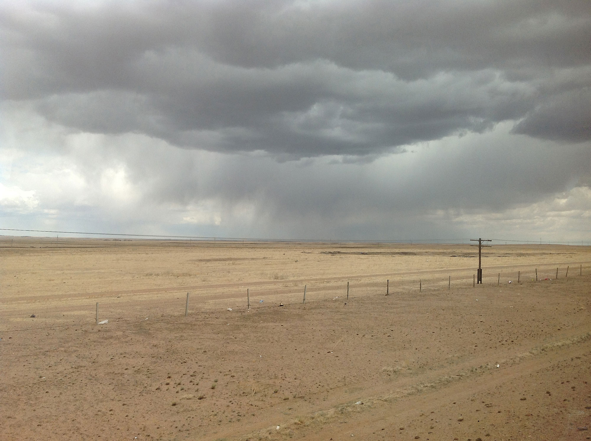 Rain in the Gobi