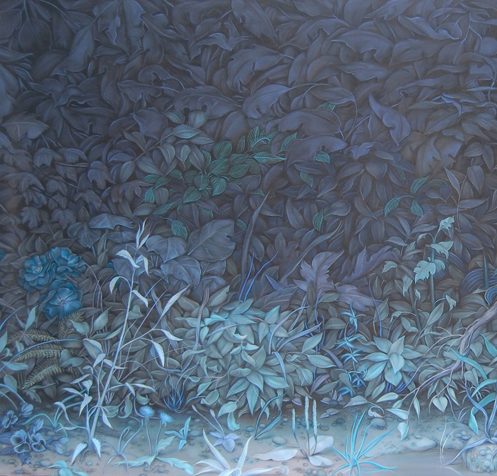 Bluing (detail)