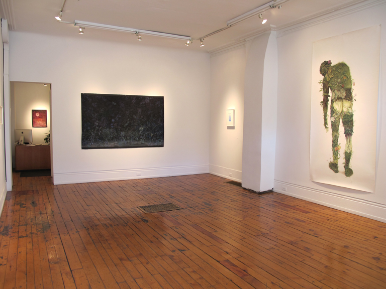 Ditches, Dandies and Lions (installation view)