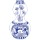 Gourd-shaped vase with poppies and two men smoking in bed (FC-020)